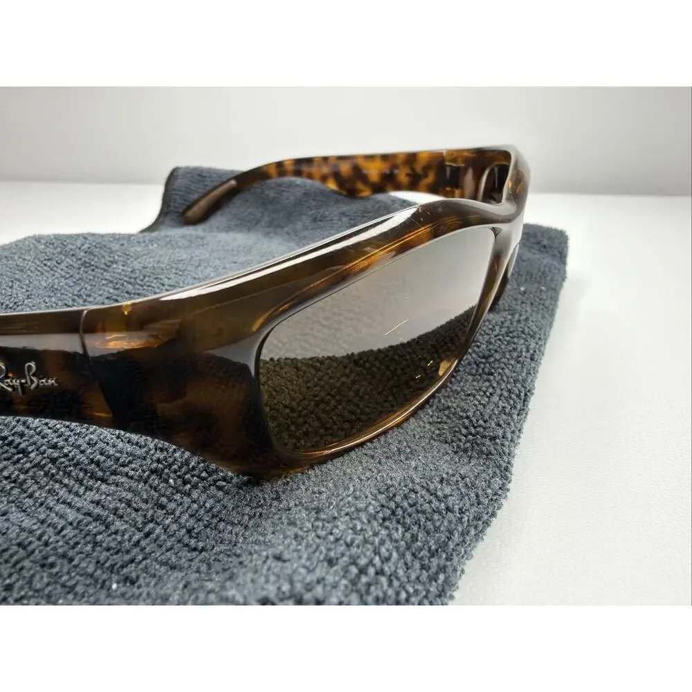 Ray-Ban RB4160 710/3N Sunglasses Tortoise Brown Crystal Lens Wrap Frames Only
